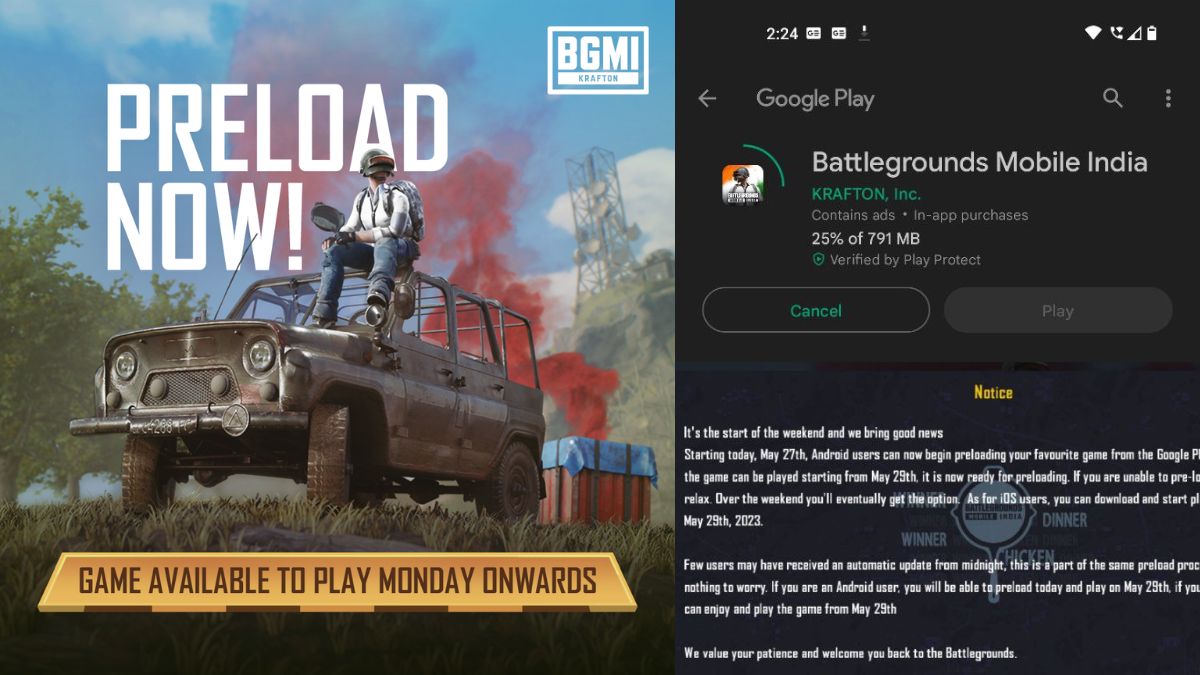 BGMI Preload Now Available on Google Play Store in India: A Treat for PUBG Lovers