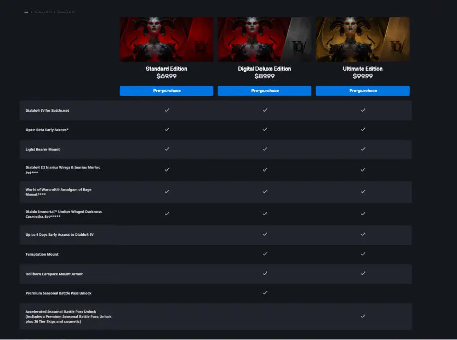 Diablo 4 Editions: Deluxe vs. Ultimate - Which One Should You Choose?